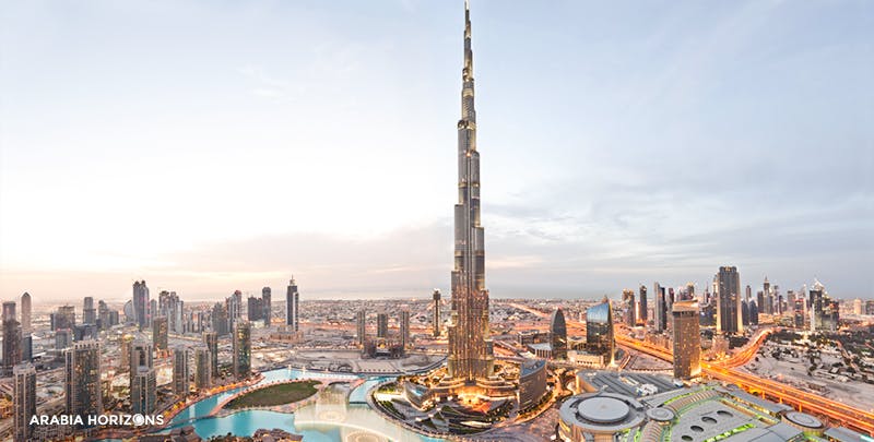 At the top - Burj Khalifa