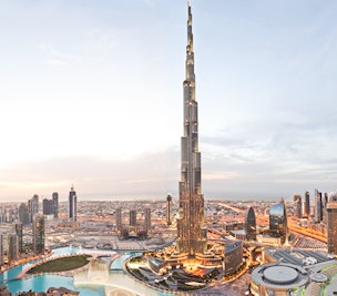 At the top - Burj Khalifa